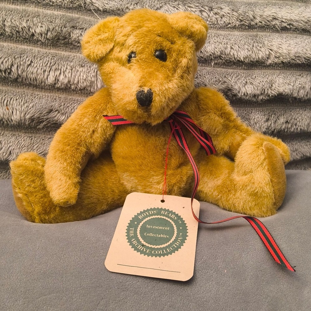 New Vintage Boyds Bears Jointed Teddy Bear The Archive Collection